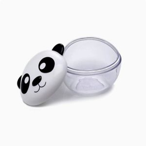 PANDA SNACK CONTAINER WITH LID